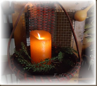 basket candle