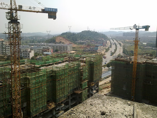 Construction everywhere in China Construction everywhere in China