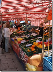 Market day in Bad Homburg
