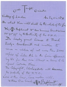 Cover of Aleister Crowley's Book Liber 451 Siloam