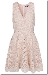 French Connection White Lace Dress