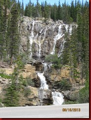 Waterfalls at Jasper NP