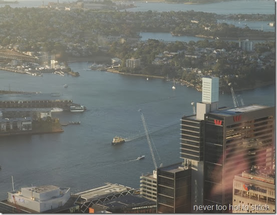 view over Darling Harbour entrance