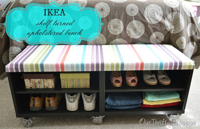 DIY Upholstered Bench - Our Thrifty Ideas