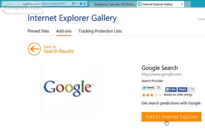 cara menambahkan google sebagai mesin telusur di internet explorer 003(1)