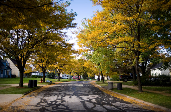 Warrensville Heights, whose schools and security attracted Fran Matthews in 1987. 'Now when you come home, you have to look around before you get out of the car,' she said. Credit: Dustin Franz for The New York Times