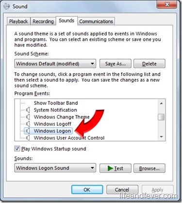 Customize Windows Logon Sound