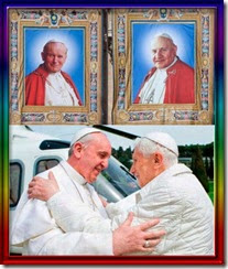 4 Papas en el Vaticano
