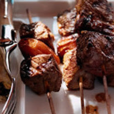 Moroccan Lamb Kebabs with Pistachio Couscous