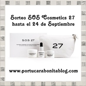 sorteo cosmetics 27 SOS
