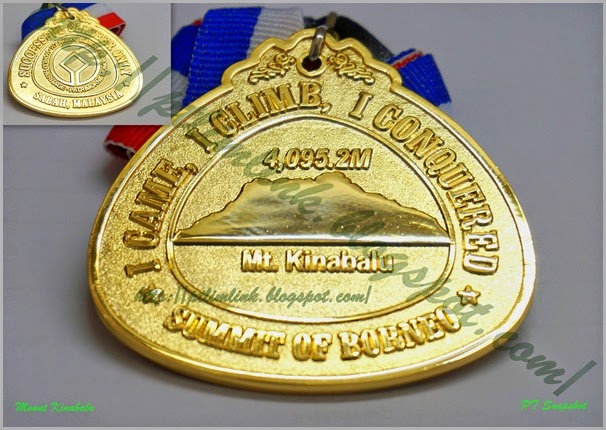 Mount Kinabalu Medal Mount Kinabalu Medal