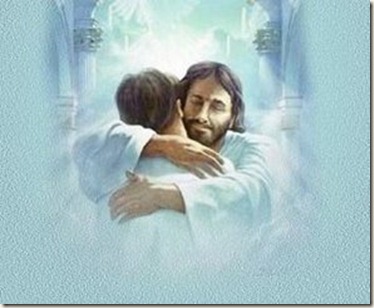 jesus e o abraço