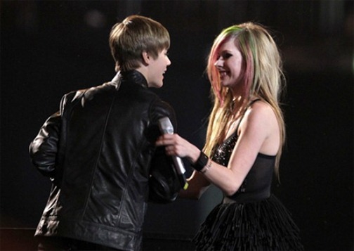 justin y avril lavigne