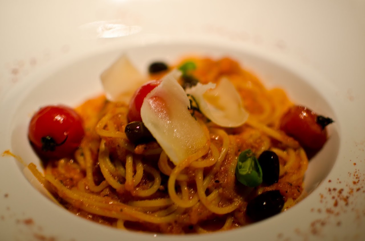 Spaghetti at Joel Robuchon