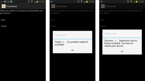 Framaroot screenshots