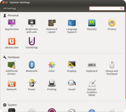 Gnome Control Center Forked as Ubuntu Control Center Gnome Control Center Forked as Ubuntu Control Center