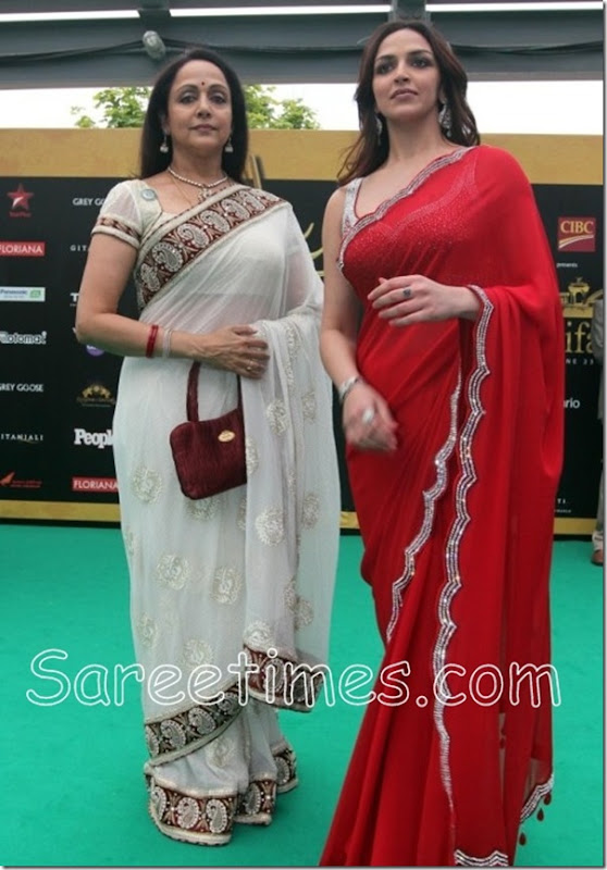 Hema_Malini_Esha_Deol_Designer_Sari
