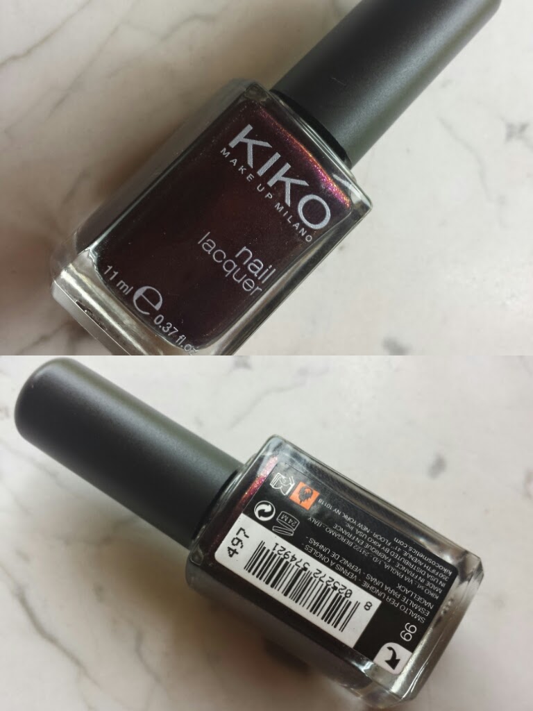 Kiko make up Milano | Nail Lacquer n°497 "Viola Indiano Perlato"