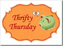 thrifty thursday thrifty thursday