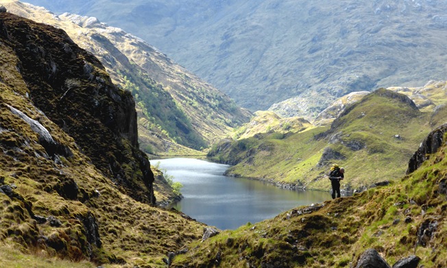 PHIL & LOCHAN NAM BREAC, KNOYDART