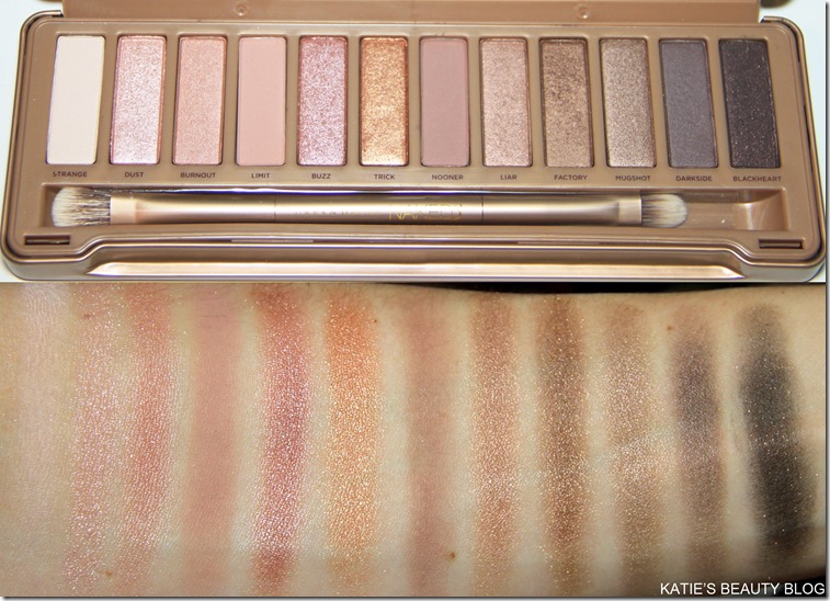 NAKED PALETTE 3 SWATCHES