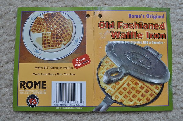 ROME Old Fashioned Waffle Iron ROME Old Fashioned Waffle Iron
