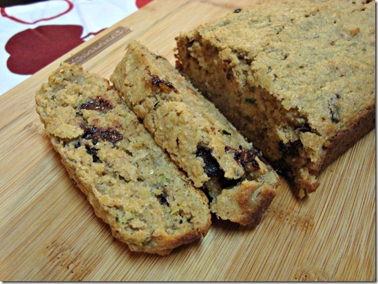 chocolate chip zucchini muffins 2