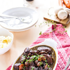Mushroom Bourguignon