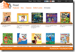 Top 10 Reading Websites for the Elementary Classroom - List put together by Heidi Raki of Raki's Rad Resources We Give Books – This website is owned by Pearson Foundation, and has hundreds of e-books available for kids to read for free. In addition, the foundation donates books to kids in need around the world for all of your time spent on this site. You can sort the books by content and age appropriateness.