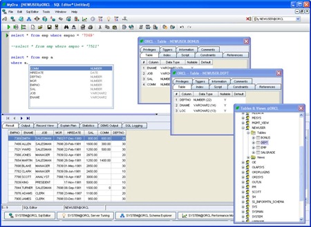 MyOra - SQL Editor