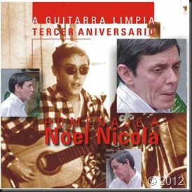 A Guitarra Limpia - Homenaje a Noel Nicola - portada delantera