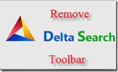 remove delta search toolbar remove delta search toolbar