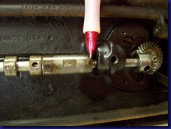 left end of left bushing left end of left bushing
