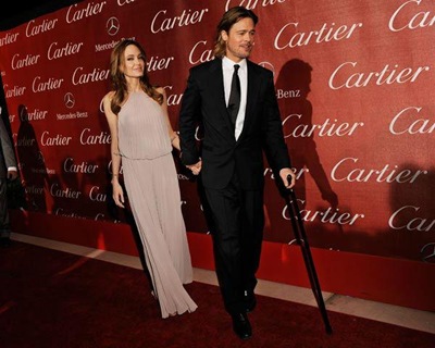 Angelina Jolie and Brad Pitt’s @ red carpet