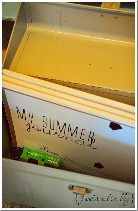 Summer Journal box