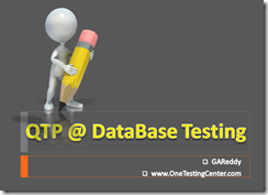 QTP_DBTesting QTP_DBTesting