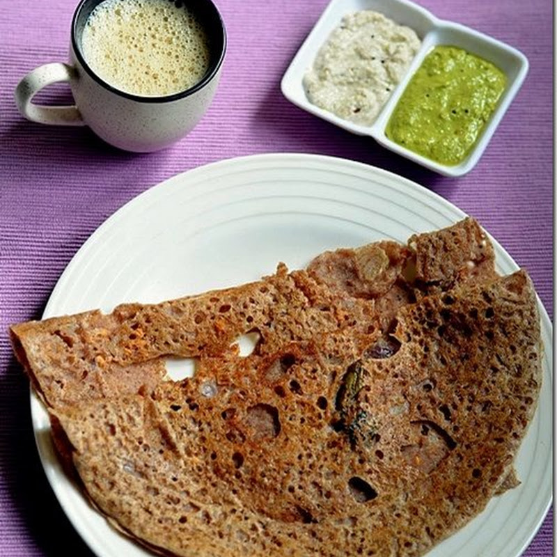 INSTANT MILLET DOSA USING ENERGY MIX POWDER/SATHU MAAVU DOSA RECIPE