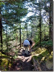 Bill and Dan on the Appalacian Trail