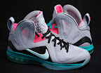 nike lebron 9 ps elite grey candy pink 8 04 LeBron 9 P.S. Elite Miami Vice Official Images & Release Date