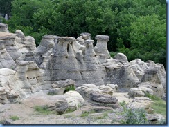 1874 Alberta - Writing-On-Stone Provincial Park - hoodoos