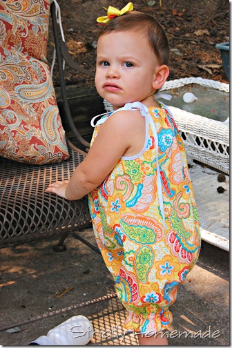 Cailyn in Romper
