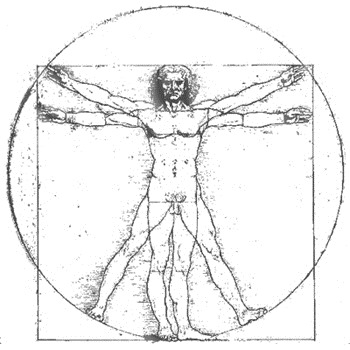 Da Vinci The Vitruvian Man