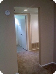 hallway from living room