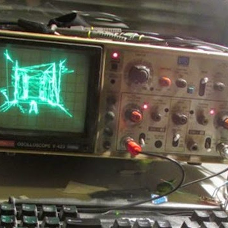 Quake läuft sogar auf einem Oszillographen