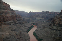 Flying inside the canyon