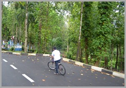 Cycling at Taman Pertanian