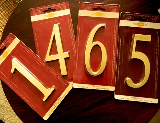 door numbers