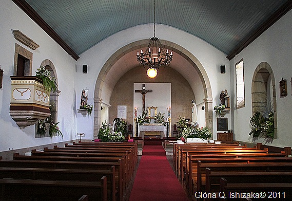 Sabugal - Glória Ishizaka - igreja de são joão - interior