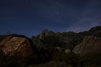 Brévent at night