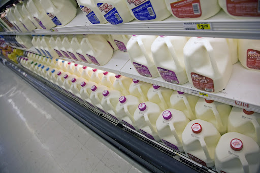 The price of milk fluctuates along a simple supply and demand pattern:  dairy farmers are trying to reduce the supply of milk in the hopes that it will cause demand, and prices, to rebound sooner. (Photo credit: Alex Crowder)